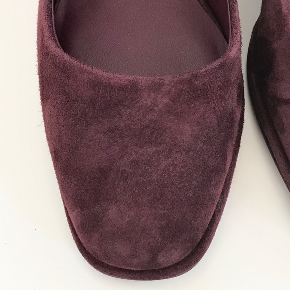 AEROSOLES Altona Slingback Block Heel Pumps Burgundy Women’s Size 7 - Picture 5 of 16